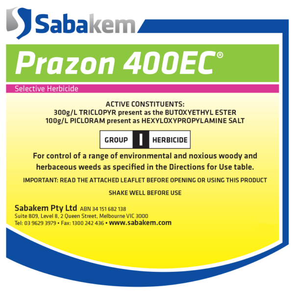 Sabakem Prazon 400EC 20L
