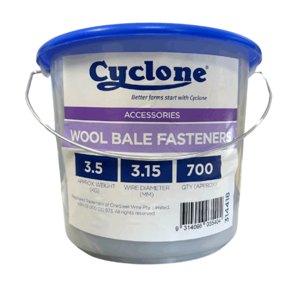 Cyclone Wool Bale Fasteners 700 Pack